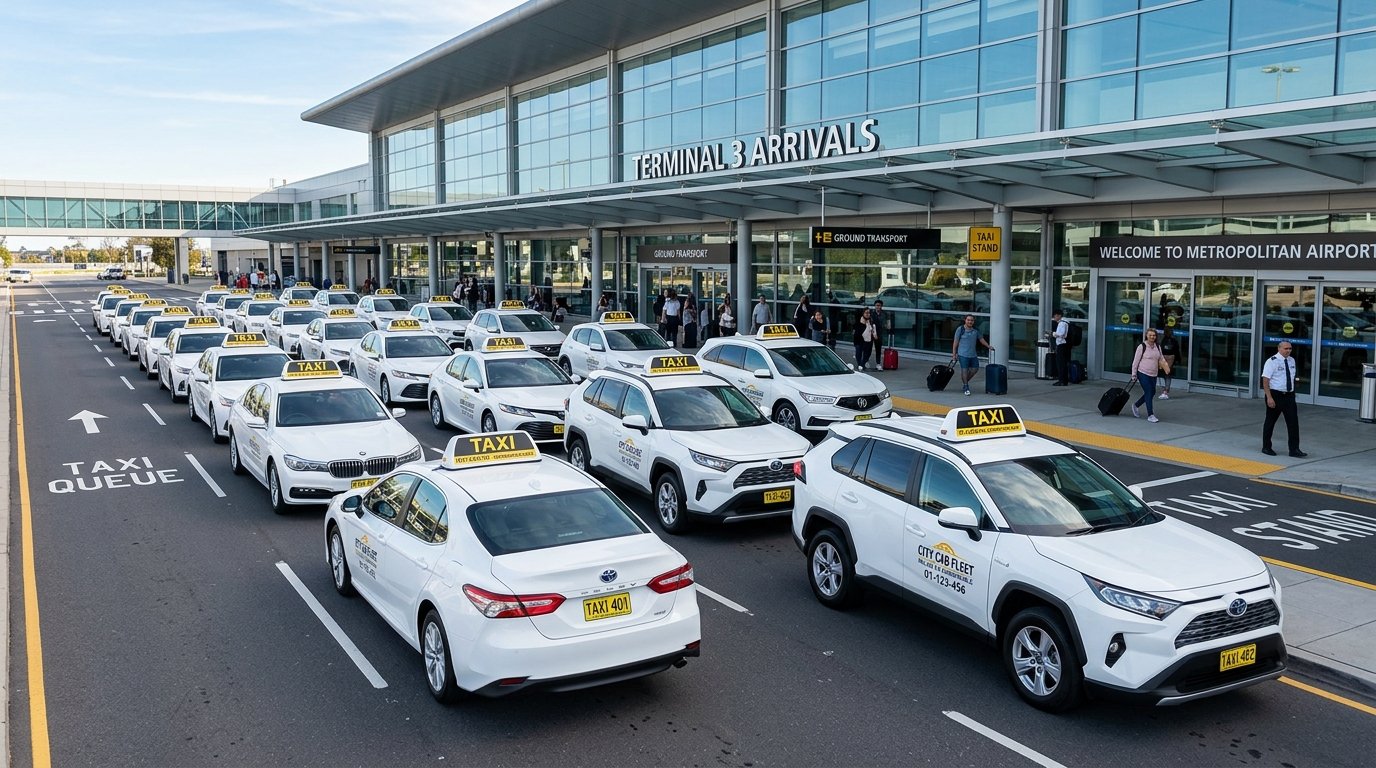 Ashwini Travels Commercial Taxi Fleet Lineup